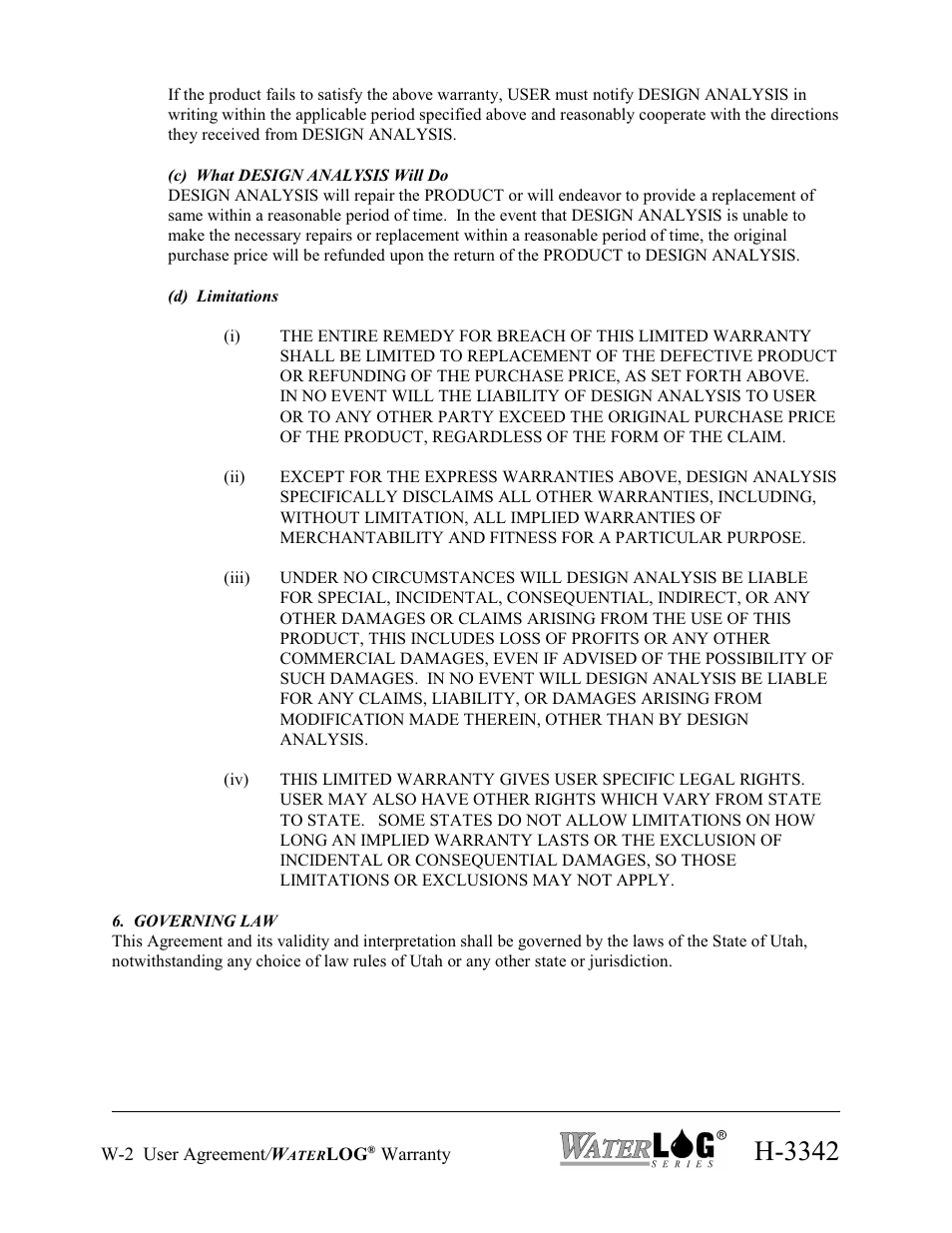 H-3342 | Xylem H-3342 User Manual | Page 4 / 30