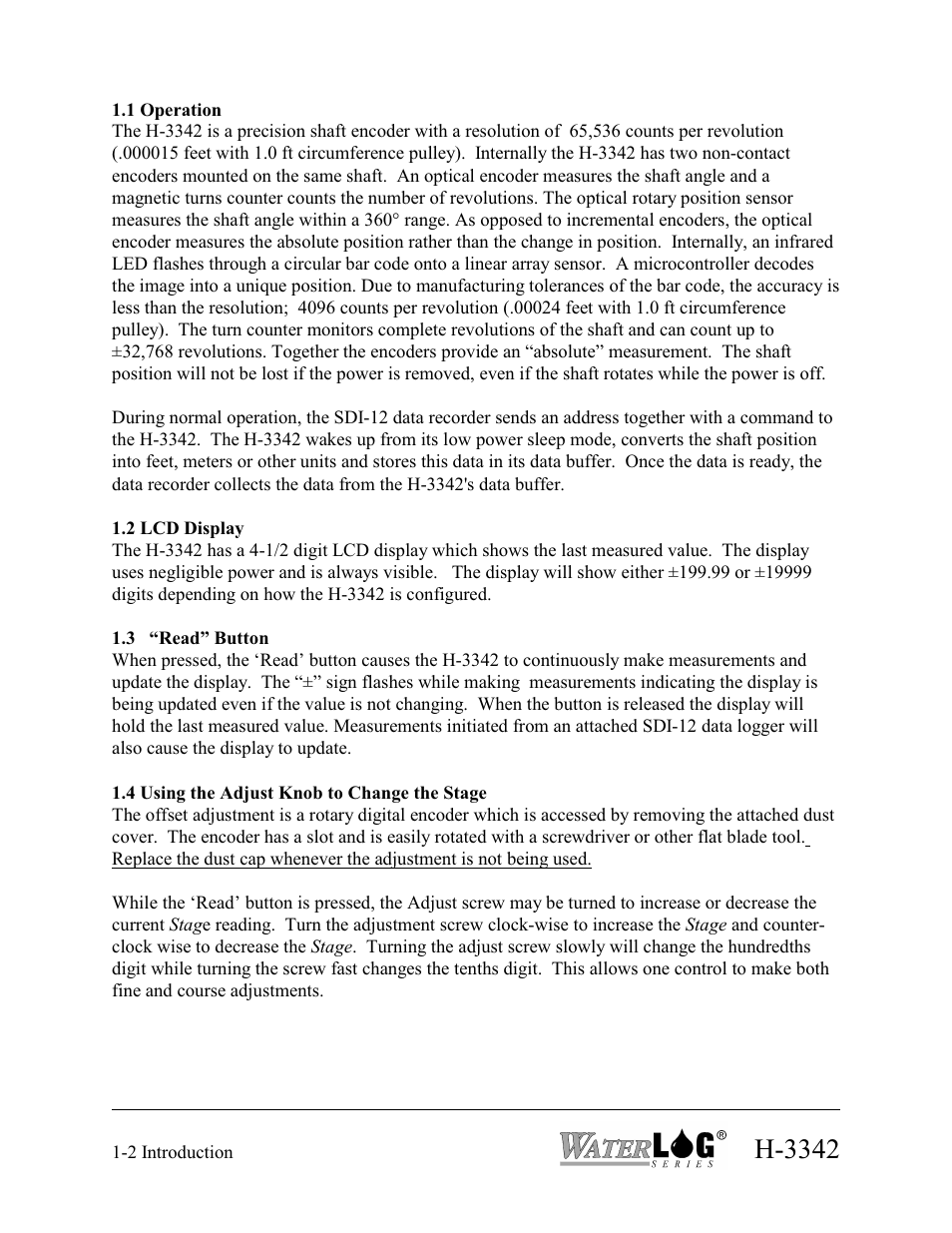 H-3342 | Xylem H-3342 User Manual | Page 6 / 30