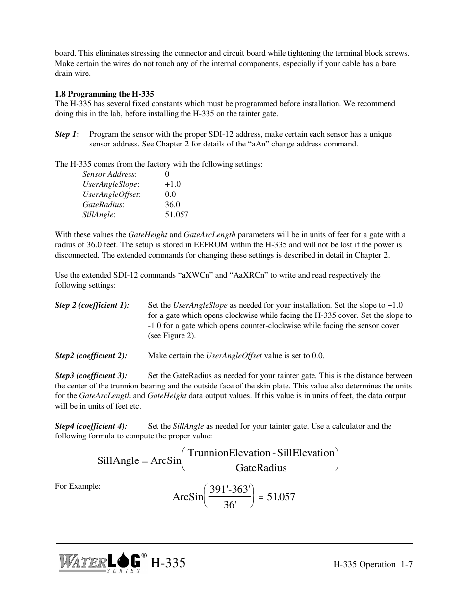 H-335 | Xylem H-335 User Manual | Page 11 / 32