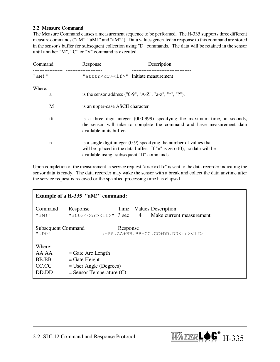 H-335 | Xylem H-335 User Manual | Page 18 / 32
