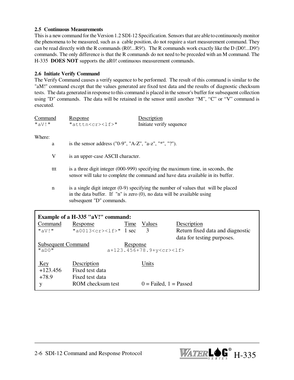 H-335 | Xylem H-335 User Manual | Page 22 / 32