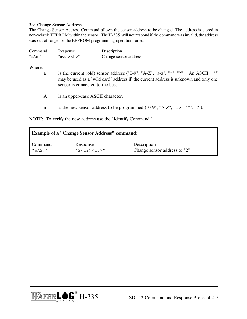 H-335 | Xylem H-335 User Manual | Page 25 / 32