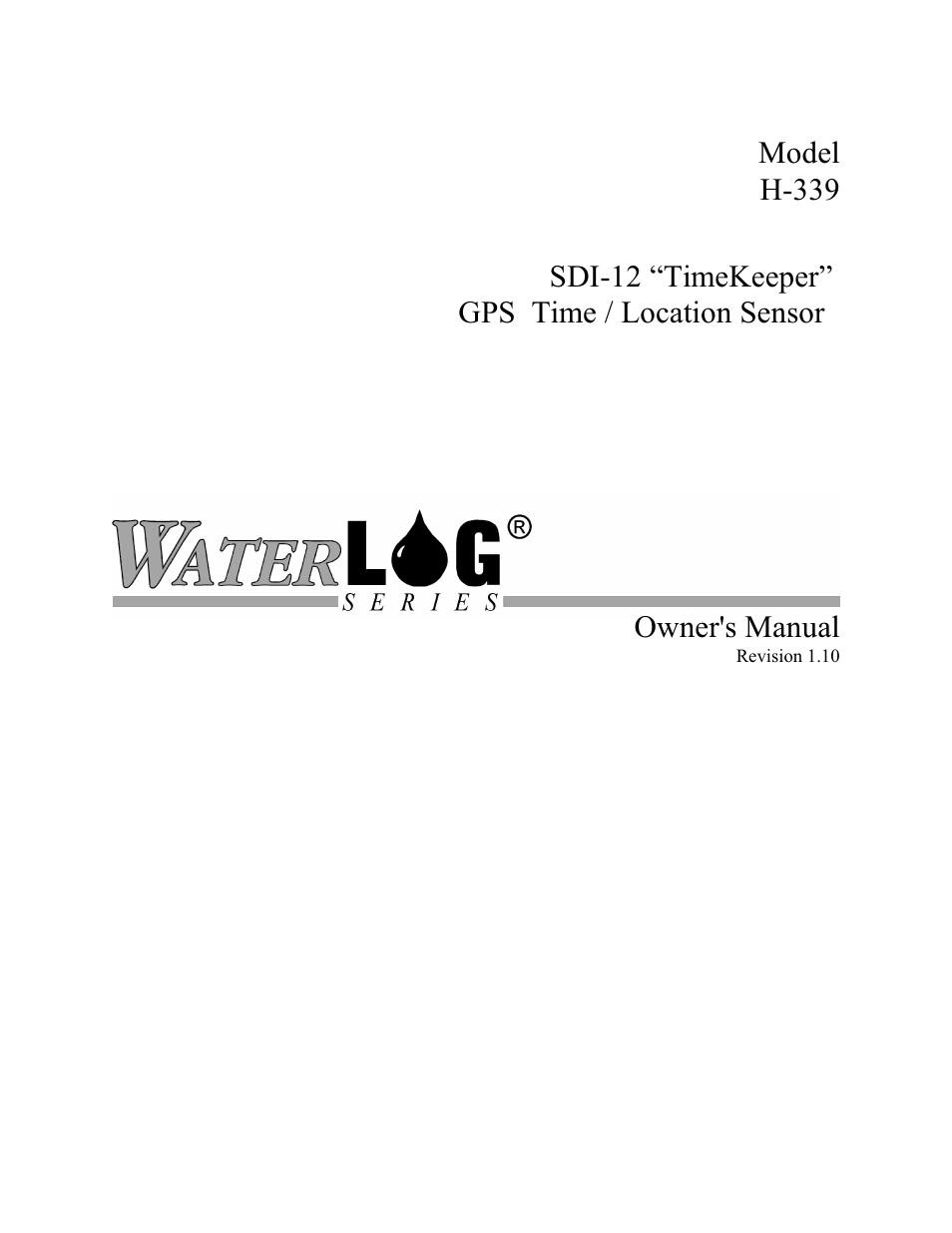 Xylem H-339 User Manual | 21 pages