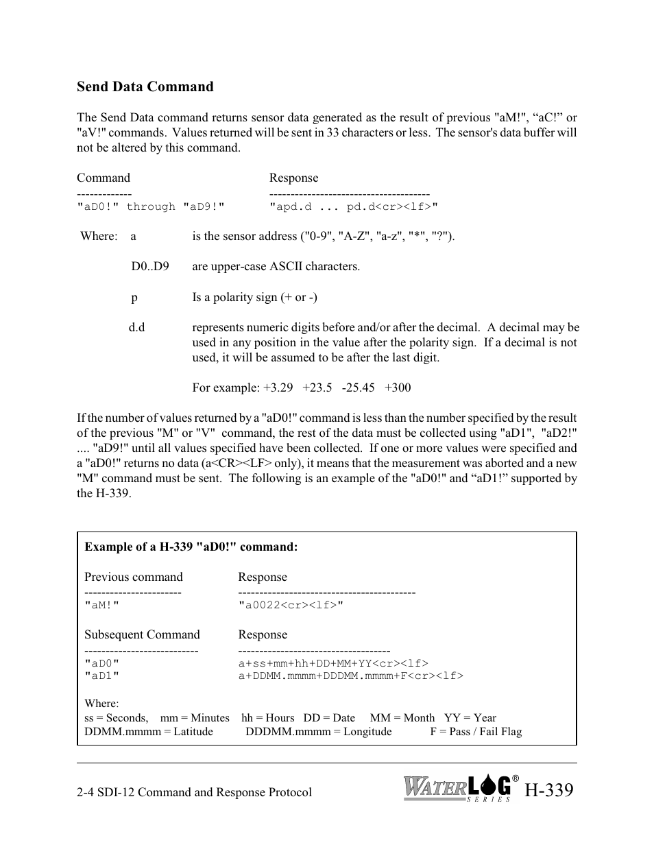 H-339 | Xylem H-339 User Manual | Page 16 / 21