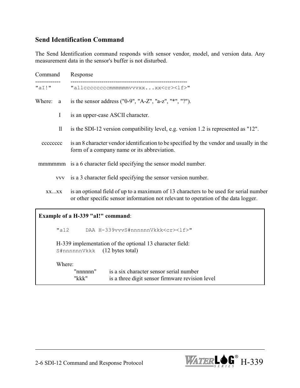 H-339 | Xylem H-339 User Manual | Page 18 / 21