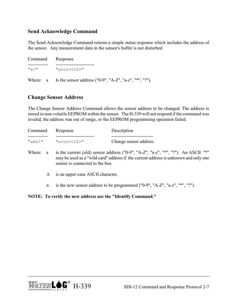 H-339 | Xylem H-339 User Manual | Page 19 / 21