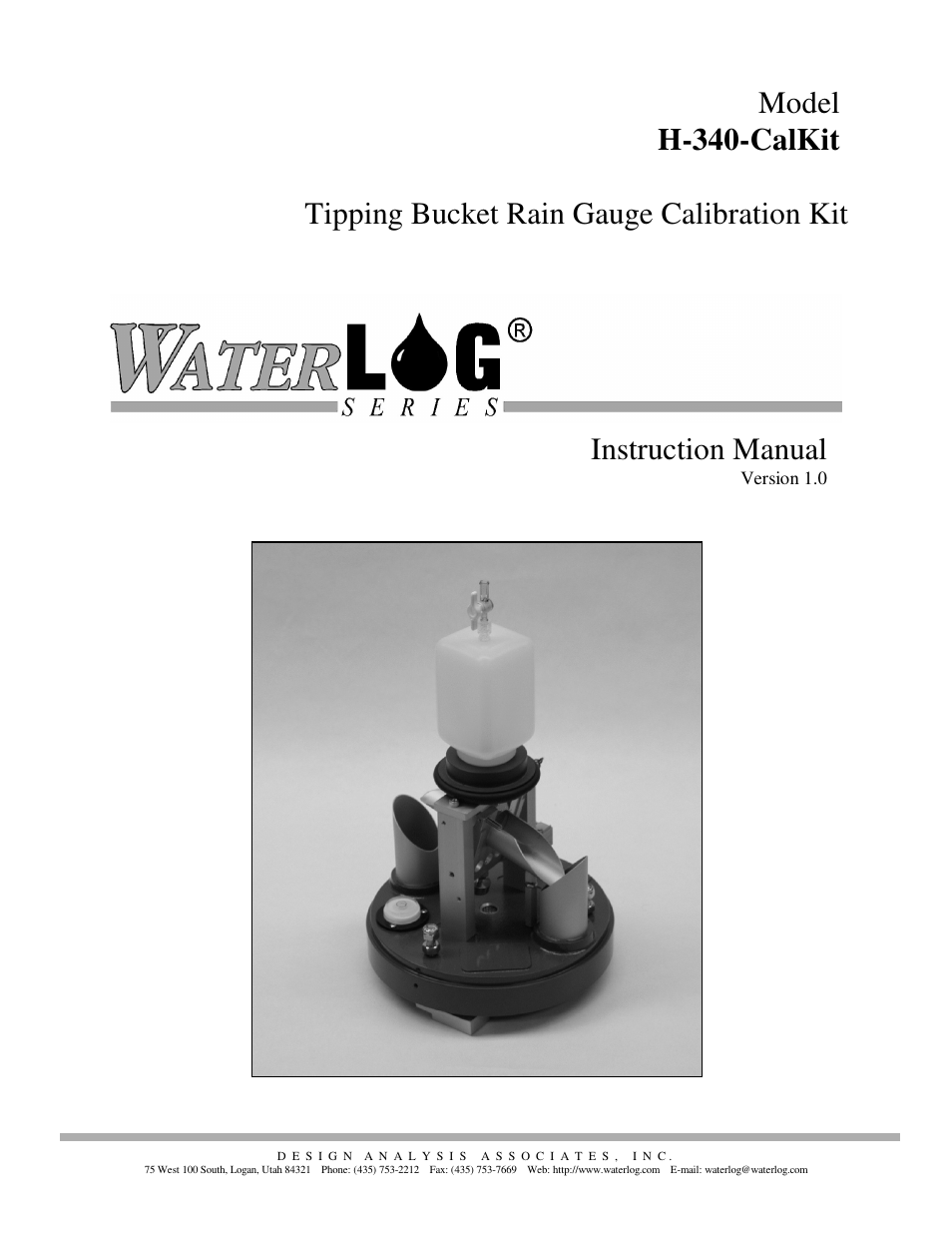 Xylem H-340-CalKit User Manual | 6 pages