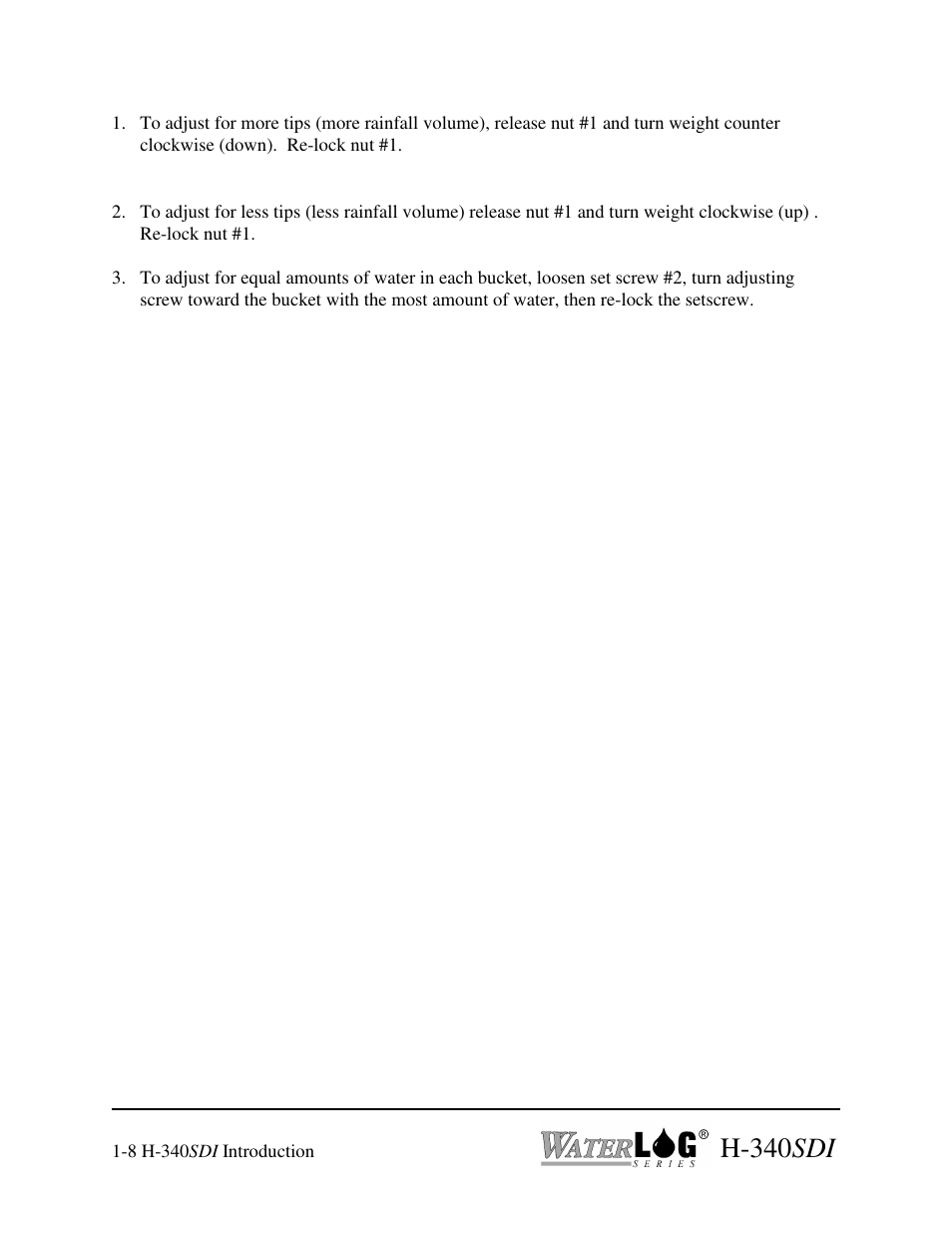 H-340 sdi | Xylem H-340SDI User Manual | Page 14 / 32