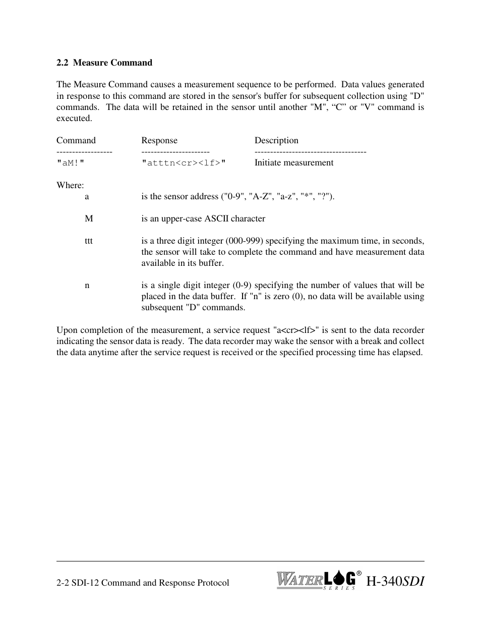 H-340 sdi | Xylem H-340SDI User Manual | Page 16 / 32
