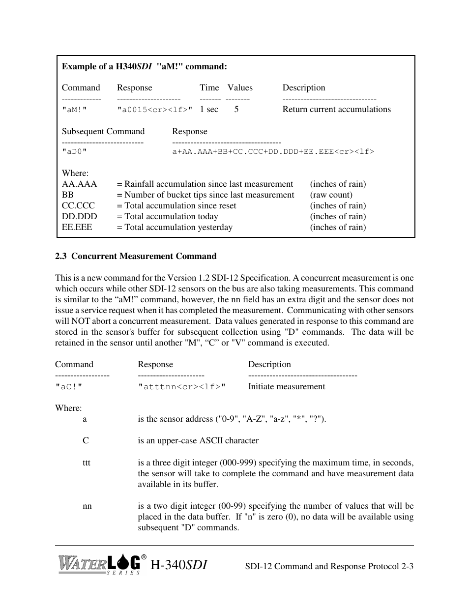 H-340 sdi | Xylem H-340SDI User Manual | Page 17 / 32
