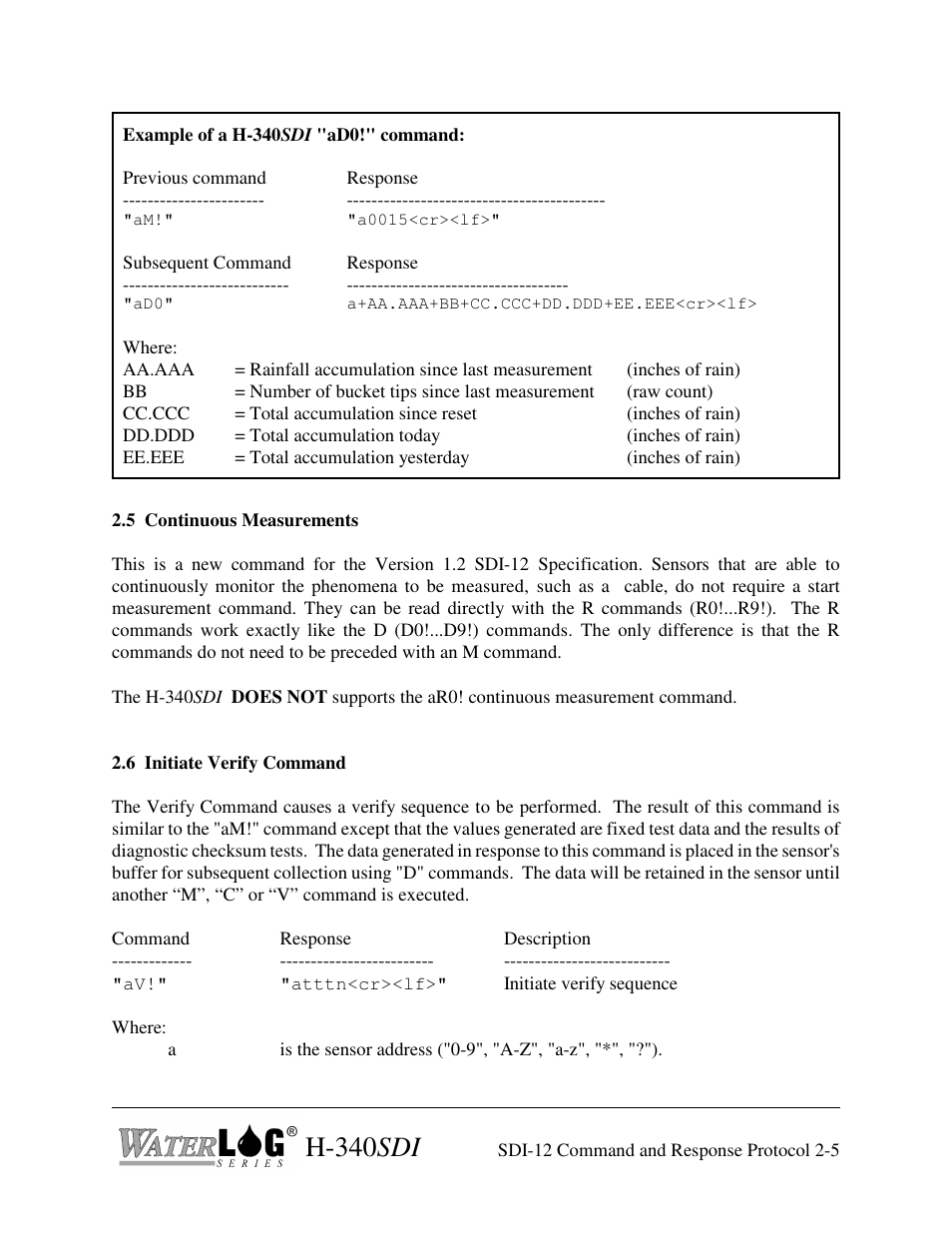 H-340 sdi | Xylem H-340SDI User Manual | Page 19 / 32