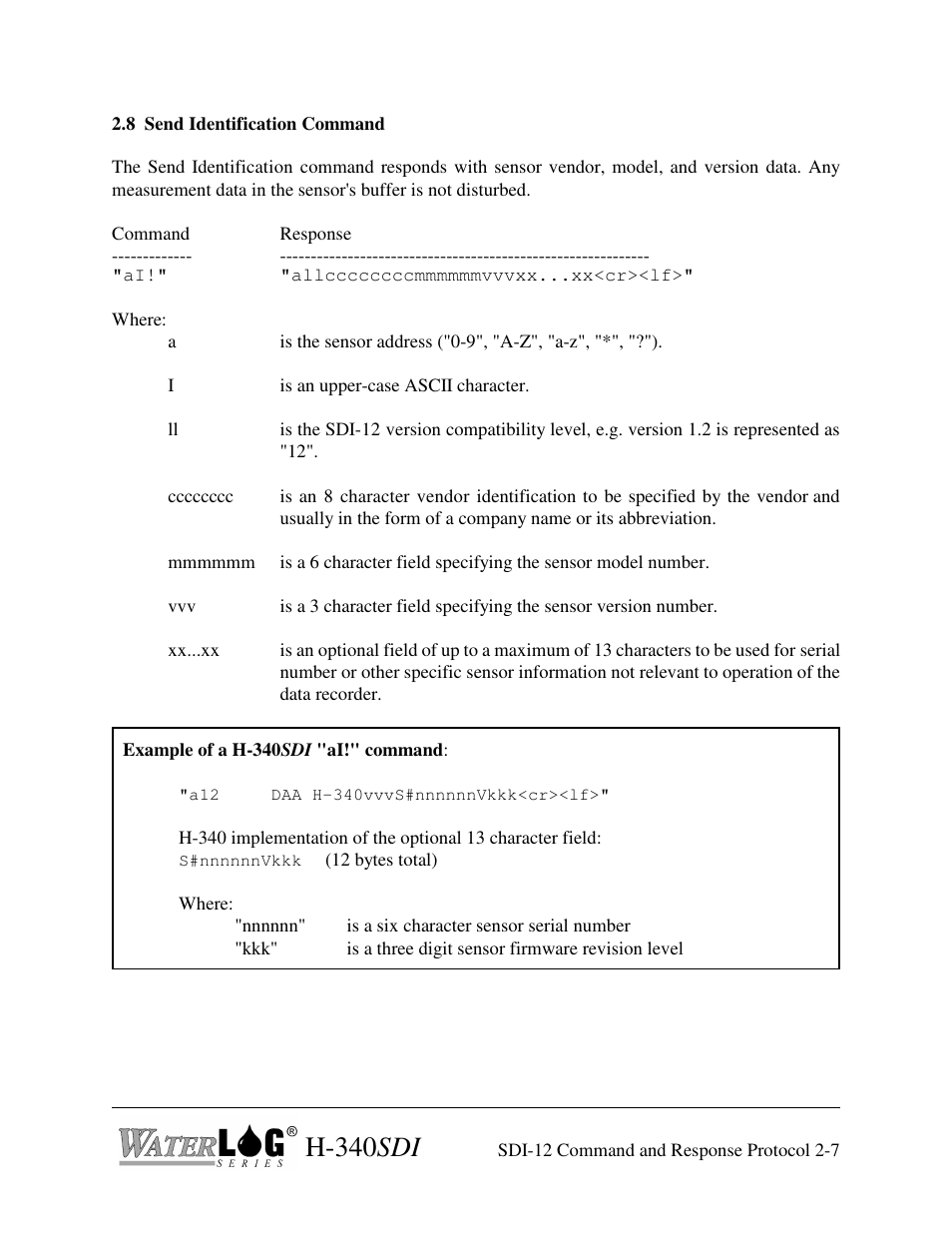 H-340 sdi | Xylem H-340SDI User Manual | Page 21 / 32
