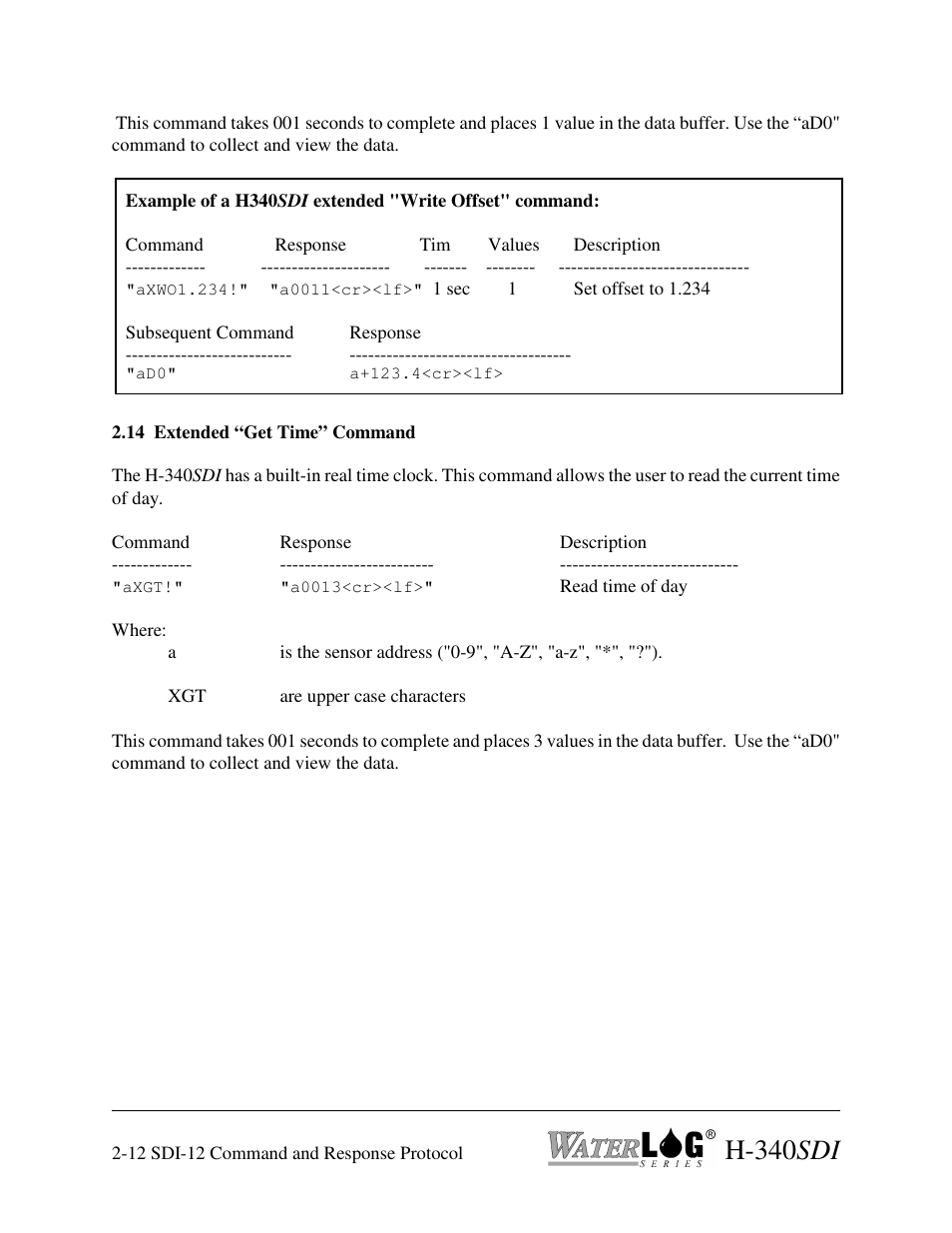 H-340 sdi | Xylem H-340SDI User Manual | Page 26 / 32