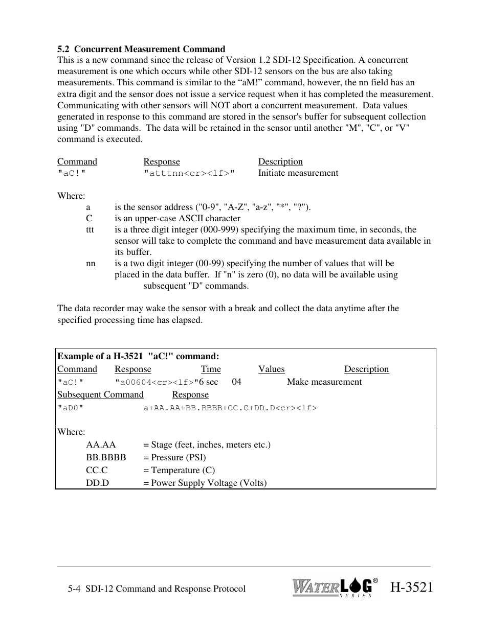 H-3521 | Xylem H-3521 User Manual | Page 34 / 57