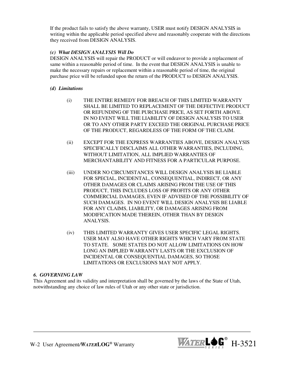 H-3521 | Xylem H-3521 User Manual | Page 4 / 57