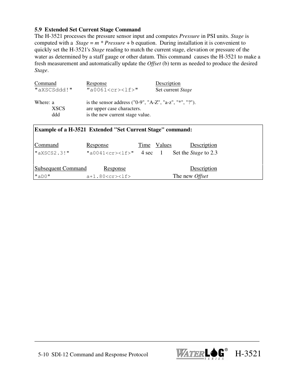 H-3521 | Xylem H-3521 User Manual | Page 40 / 57