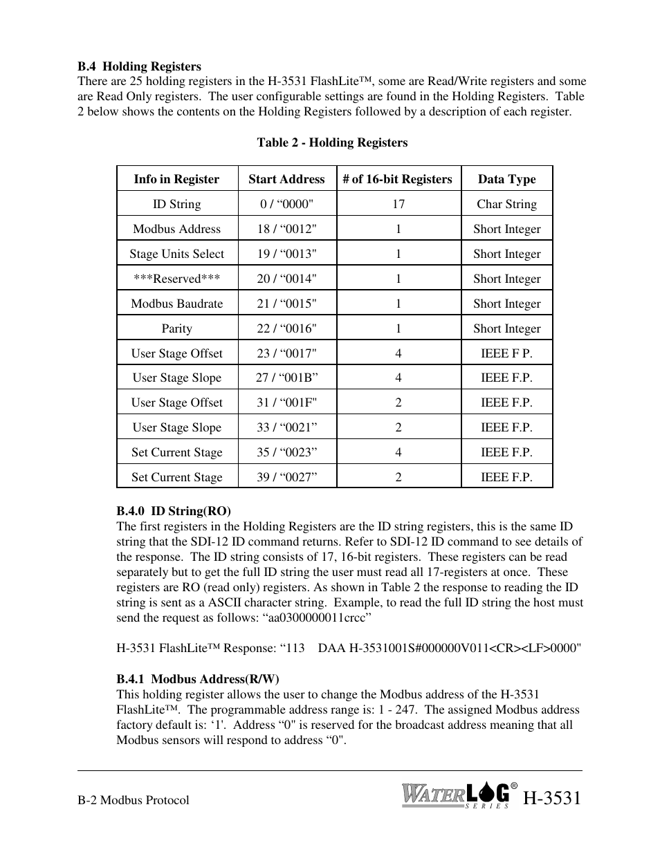 H-3531 | Xylem H-3521 User Manual | Page 54 / 57