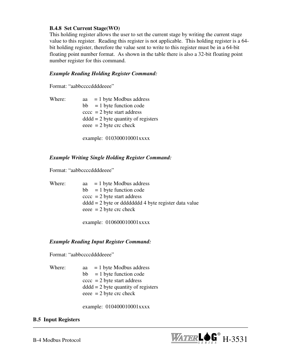 H-3531 | Xylem H-3521 User Manual | Page 56 / 57
