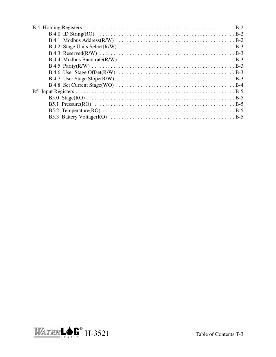 H-3521 | Xylem H-3521 User Manual | Page 7 / 57