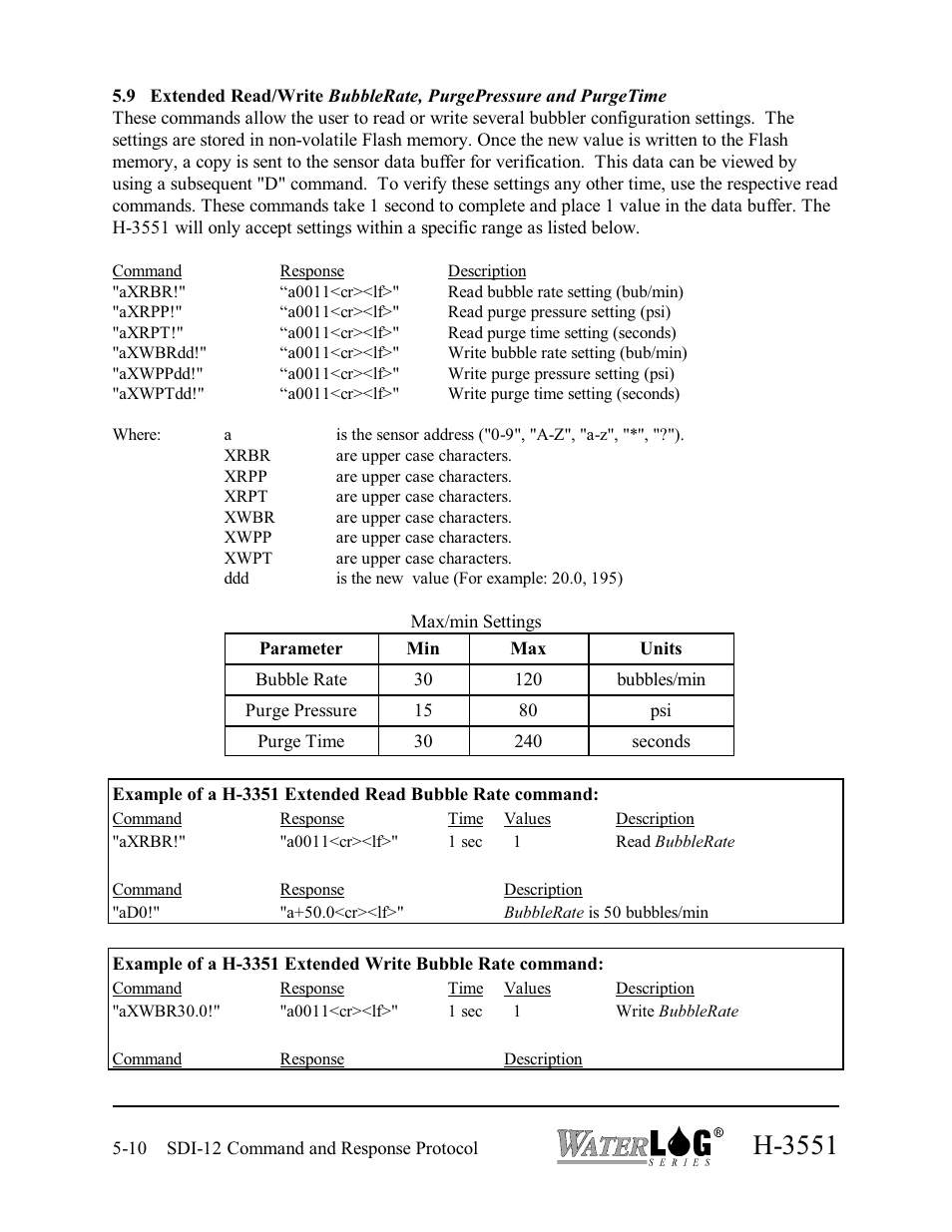 H-3551 | Xylem H-3551 User Manual | Page 28 / 42