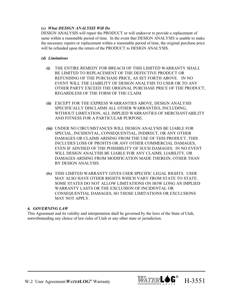 H-3551 | Xylem H-3551 User Manual | Page 4 / 42