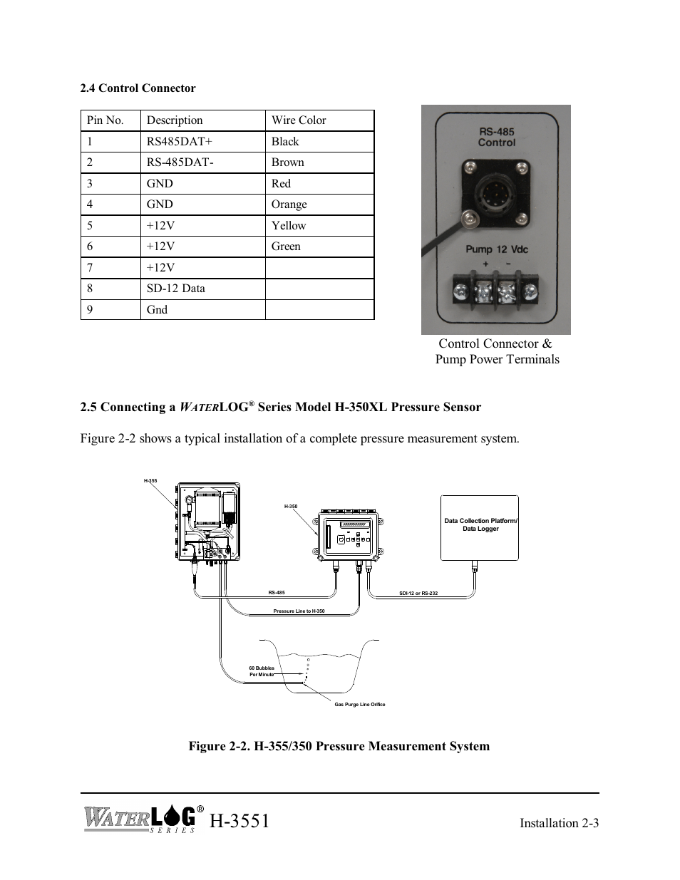 H-3551 | Xylem H-3551 User Manual | Page 9 / 42