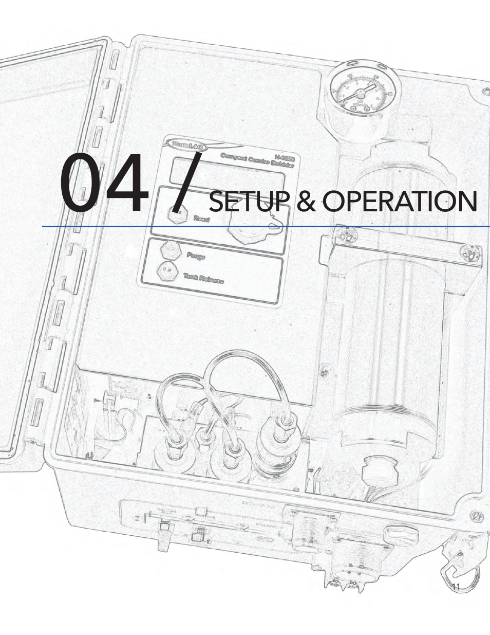 Setup & operation | Xylem H-3553 User Manual | Page 13 / 36
