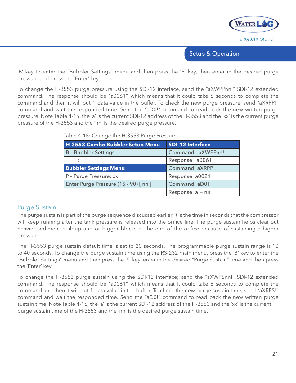 Xylem H-3553 User Manual | Page 23 / 36