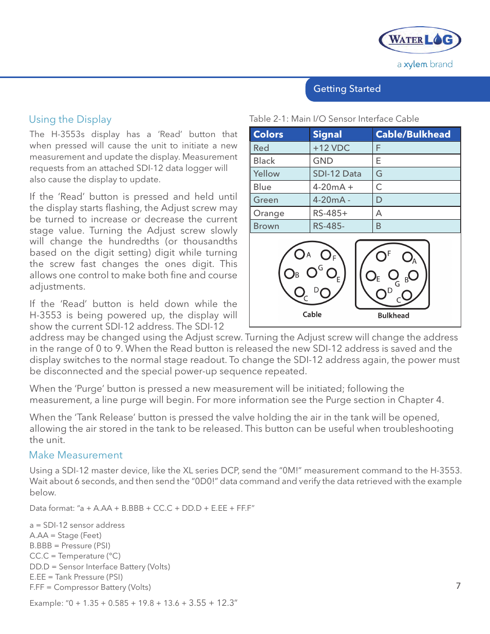 Xylem H-3553 User Manual | Page 9 / 36