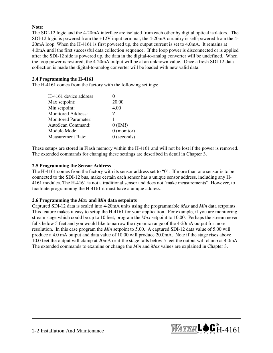 H-4161 | Xylem H-4161 User Manual | Page 10 / 36