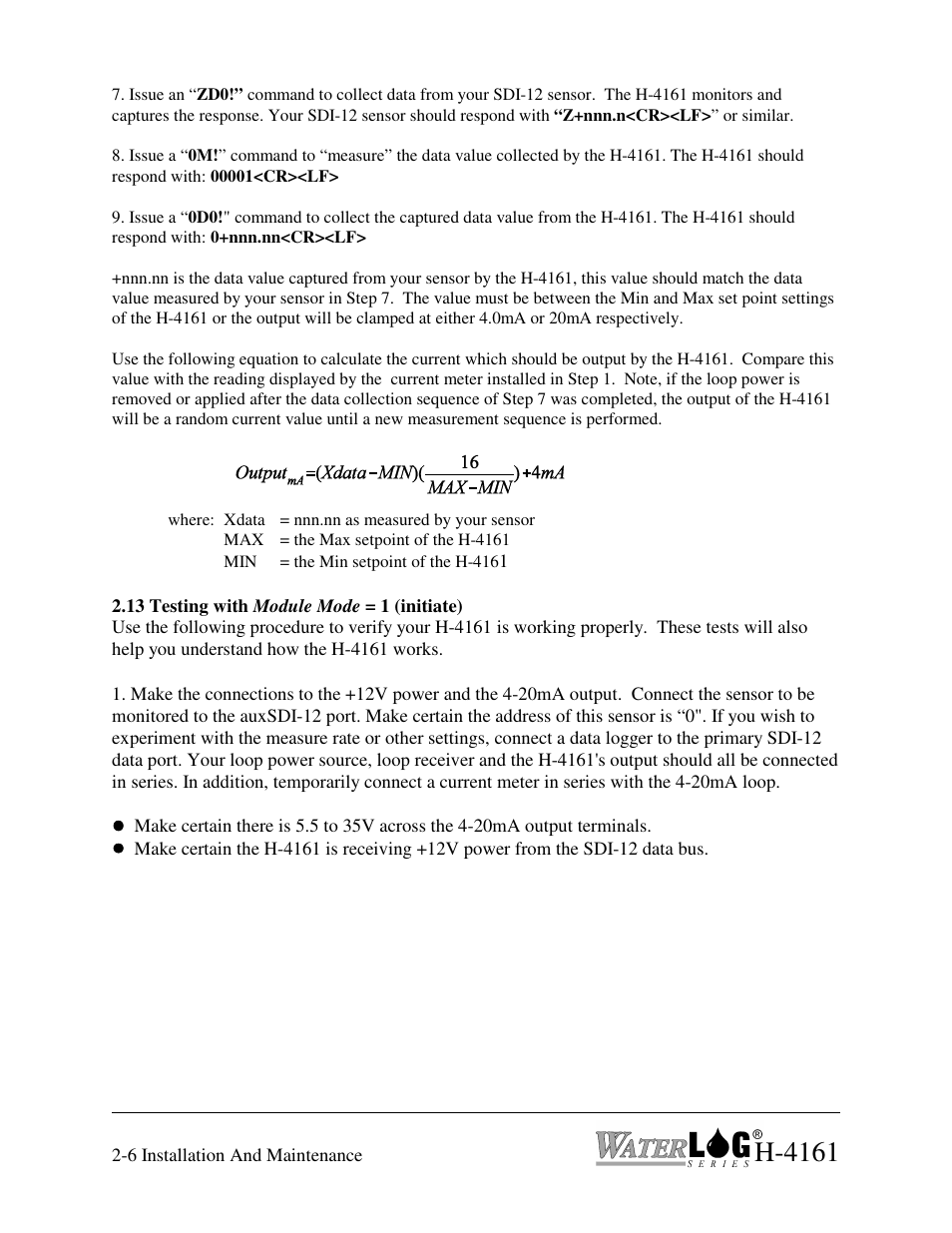 H-4161 | Xylem H-4161 User Manual | Page 14 / 36