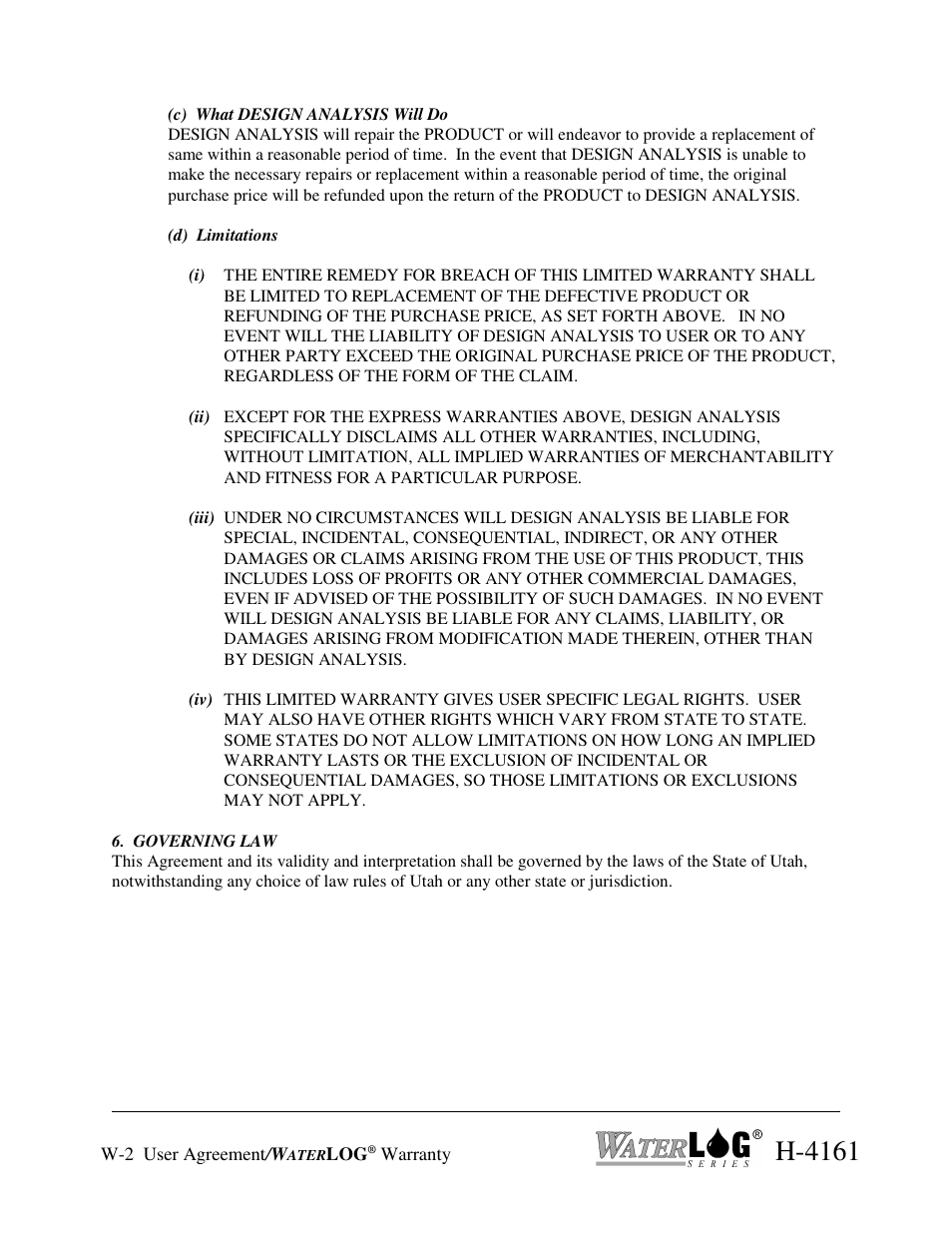 H-4161 | Xylem H-4161 User Manual | Page 4 / 36