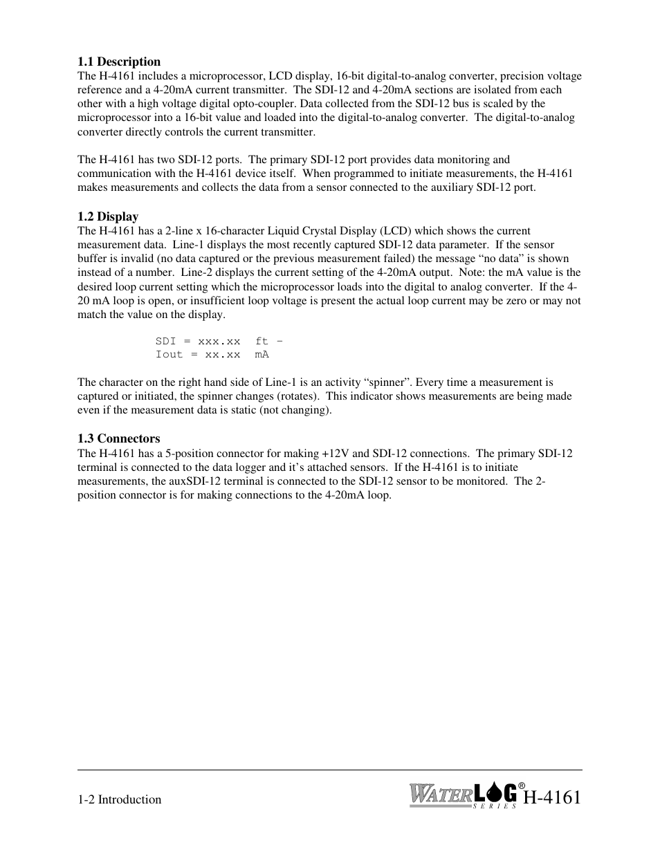 H-4161 | Xylem H-4161 User Manual | Page 6 / 36