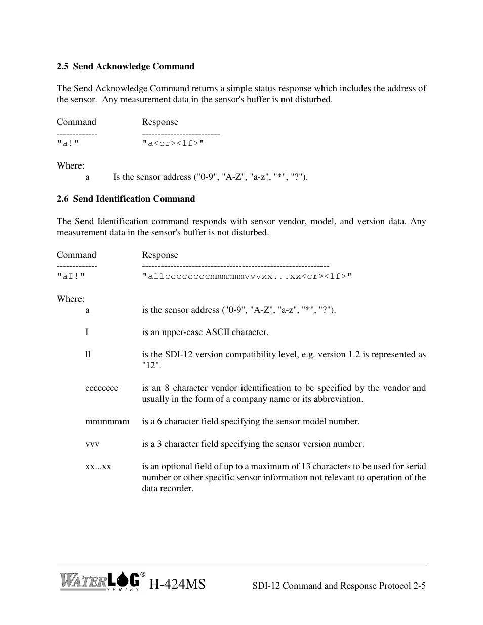 H-424ms | Xylem H-424MS V1.0 User Manual | Page 21 / 25