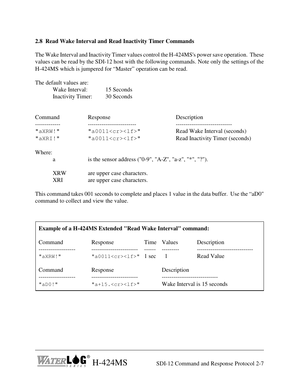 H-424ms | Xylem H-424MS V1.0 User Manual | Page 23 / 25