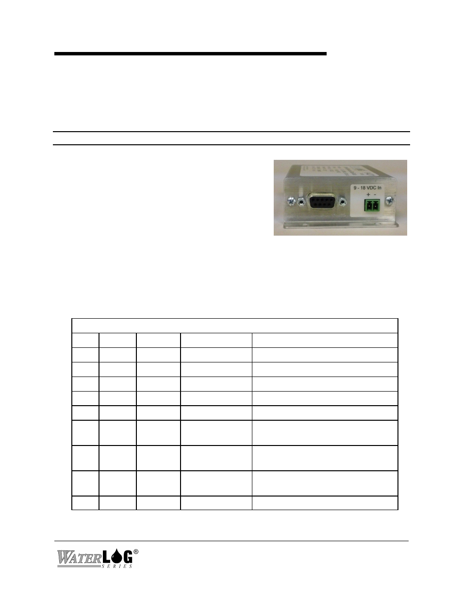 Chapter 2 installation, H-4271 | Xylem H-4271 User Manual | Page 11 / 22
