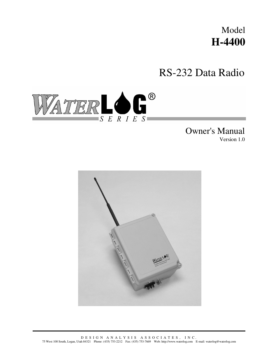 Xylem H-4400 User Manual | 7 pages