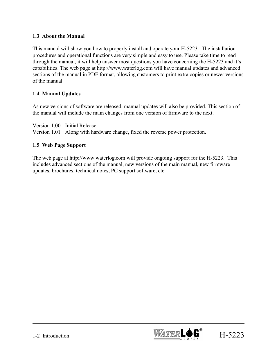 H-5223 | Xylem H-5223 User Manual | Page 13 / 107