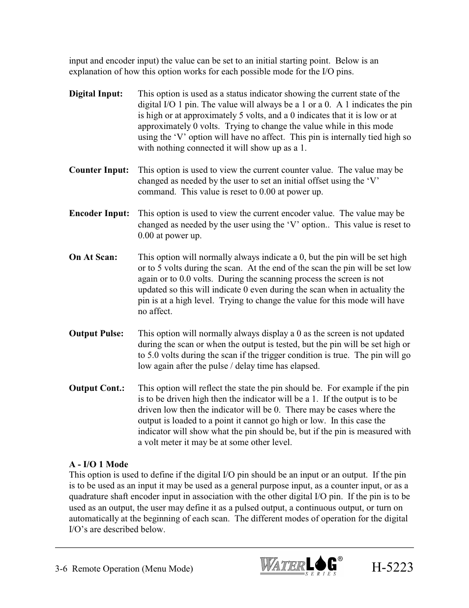 H-5223 | Xylem H-5223 User Manual | Page 28 / 107