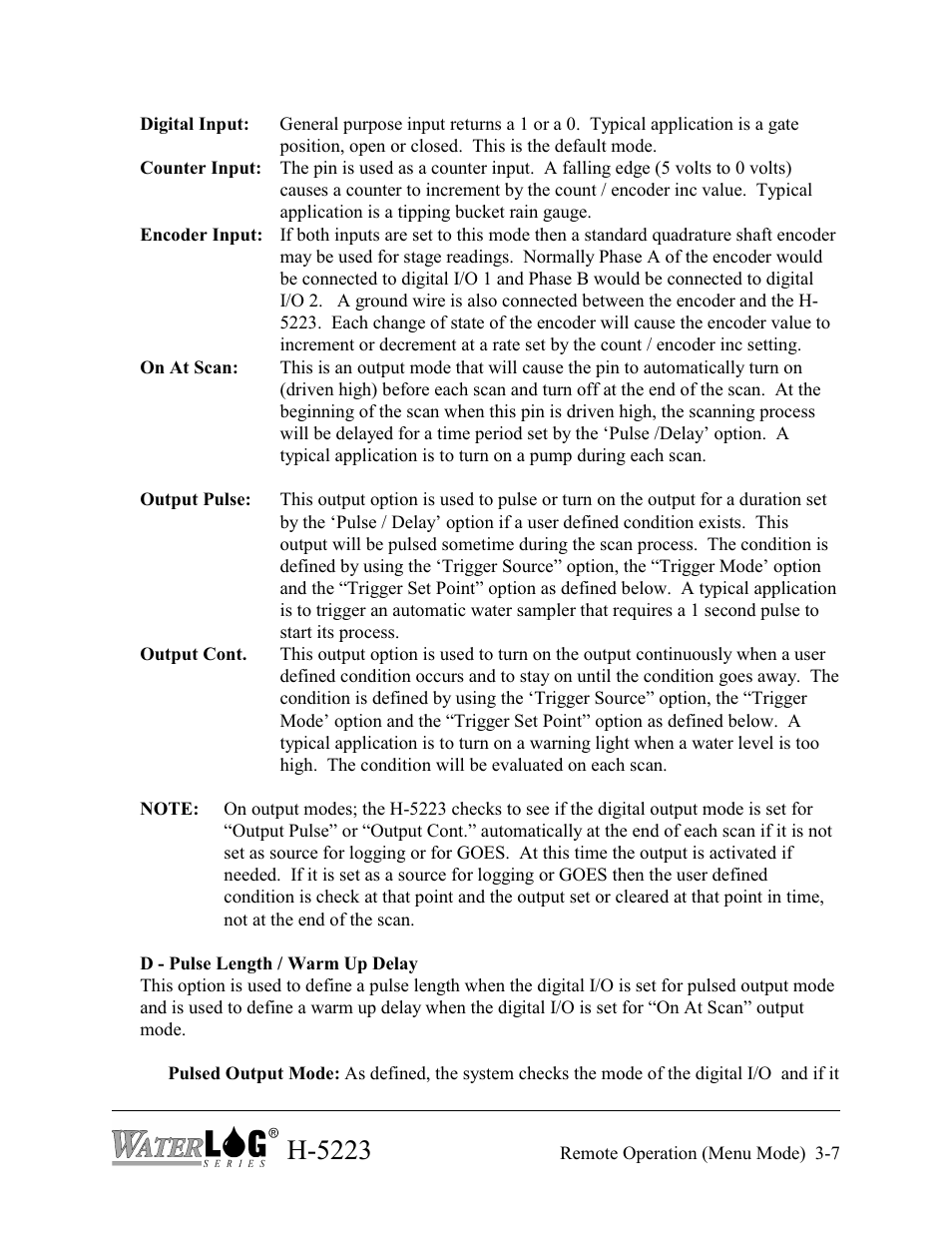 H-5223 | Xylem H-5223 User Manual | Page 29 / 107
