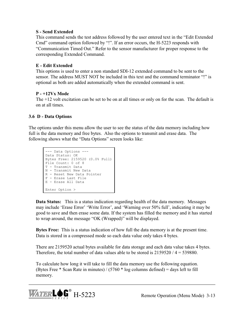 H-5223 | Xylem H-5223 User Manual | Page 35 / 107