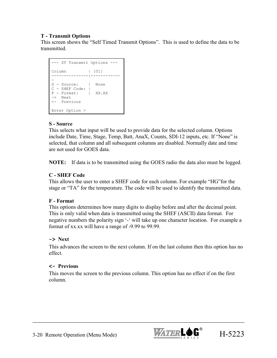 H-5223 | Xylem H-5223 User Manual | Page 42 / 107