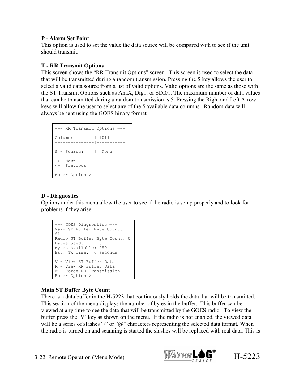 H-5223 | Xylem H-5223 User Manual | Page 44 / 107