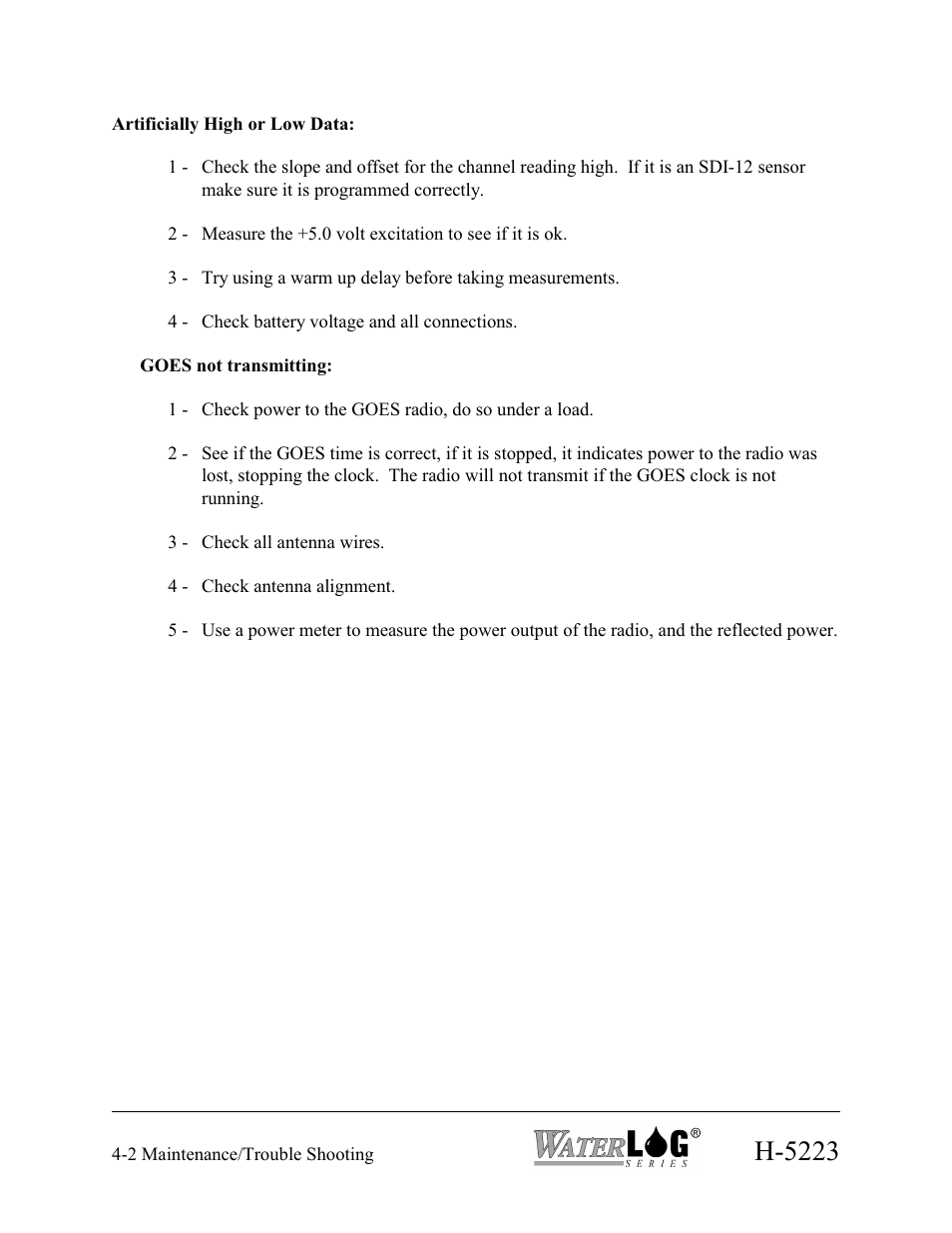 H-5223 | Xylem H-5223 User Manual | Page 51 / 107