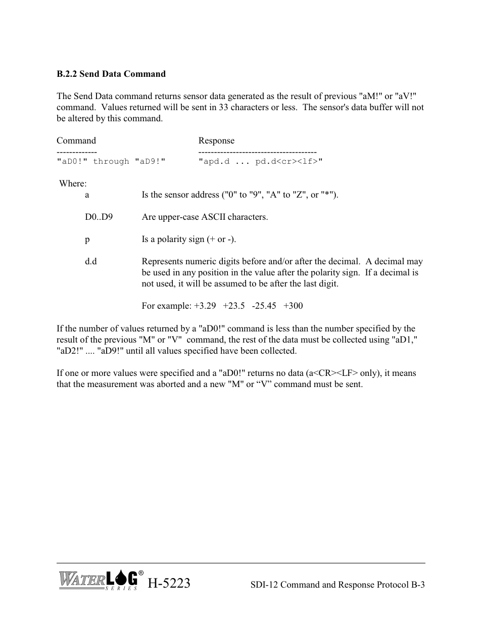 H-5223 | Xylem H-5223 User Manual | Page 56 / 107