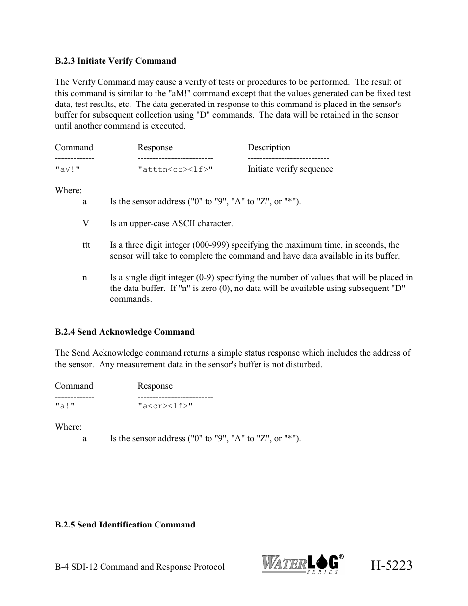 H-5223 | Xylem H-5223 User Manual | Page 57 / 107