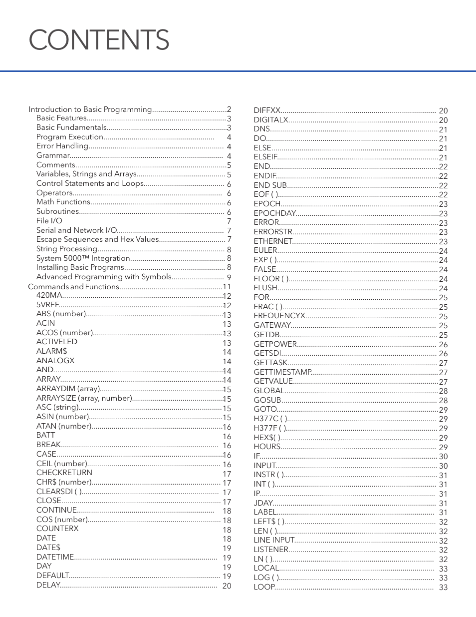 Xylem System 5000 BASIC Manual User Manual | Page 2 / 54