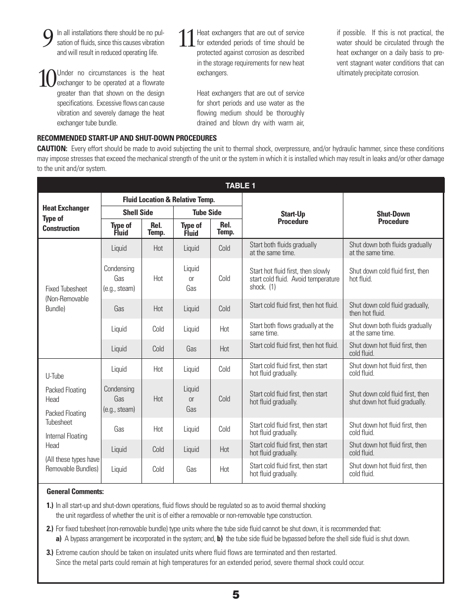 Xylem Heat Exchangers User Manual | Page 5 / 8