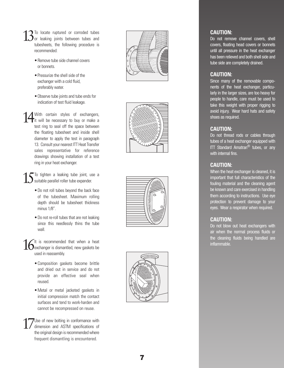 Xylem Heat Exchangers User Manual | Page 7 / 8