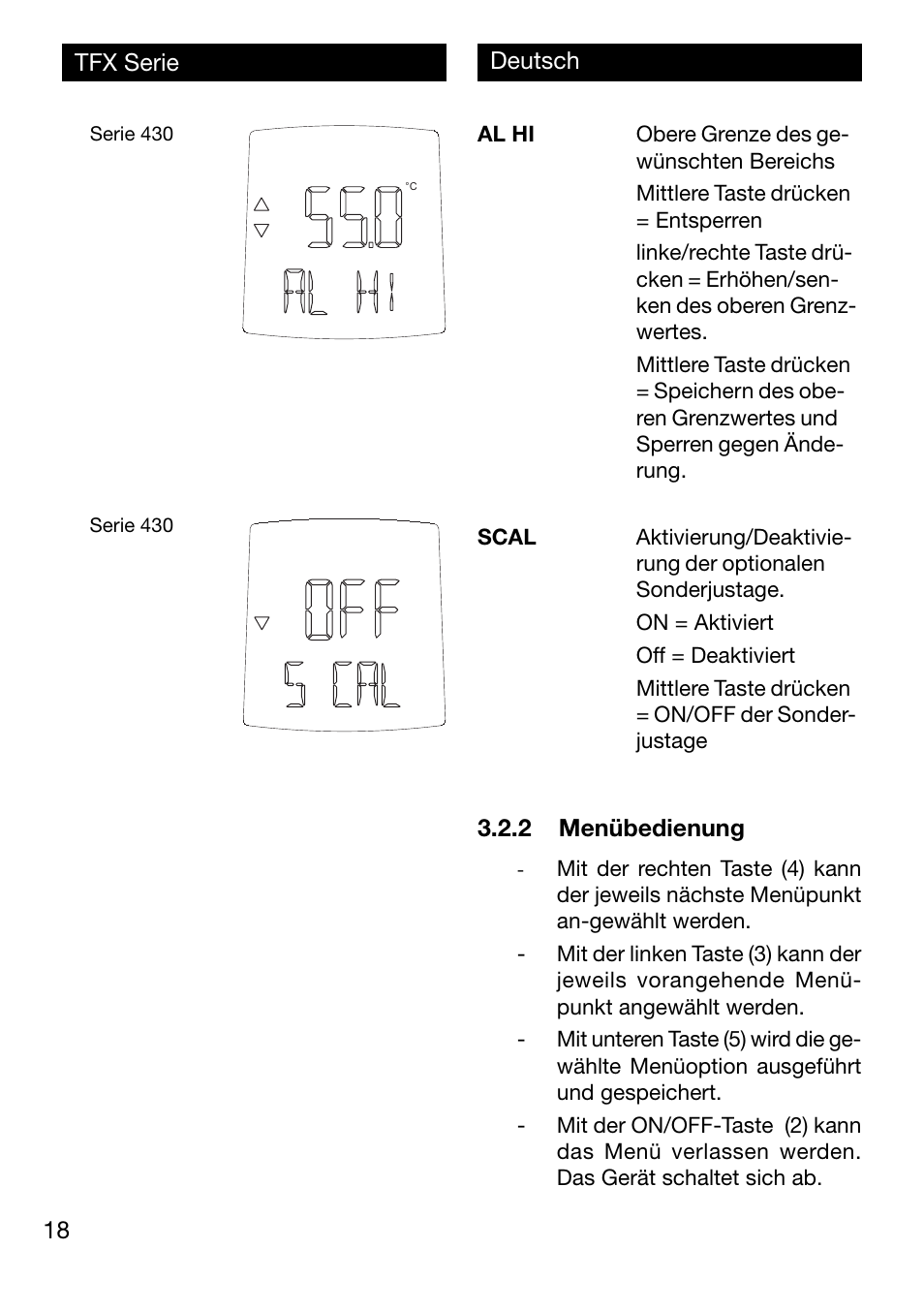 Xylem TFX Serie User Manual | Page 18 / 38